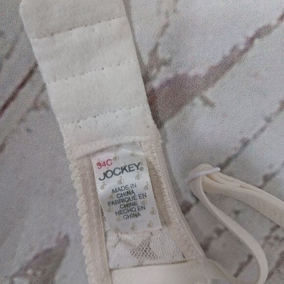 Jockey Lace Bra Underwired Unpadded Size 34C - Picture 8 of 10